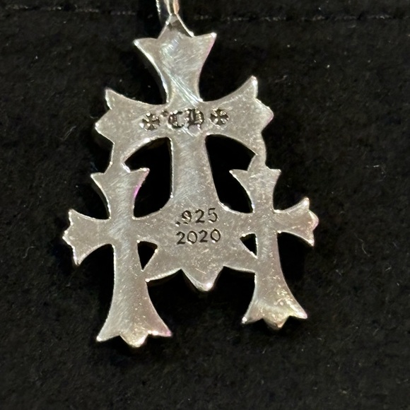 Chrome Heart Triple Cross small Pendant only Authentic - Picture 9 of 15